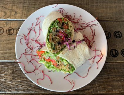 Burrito with Falafel