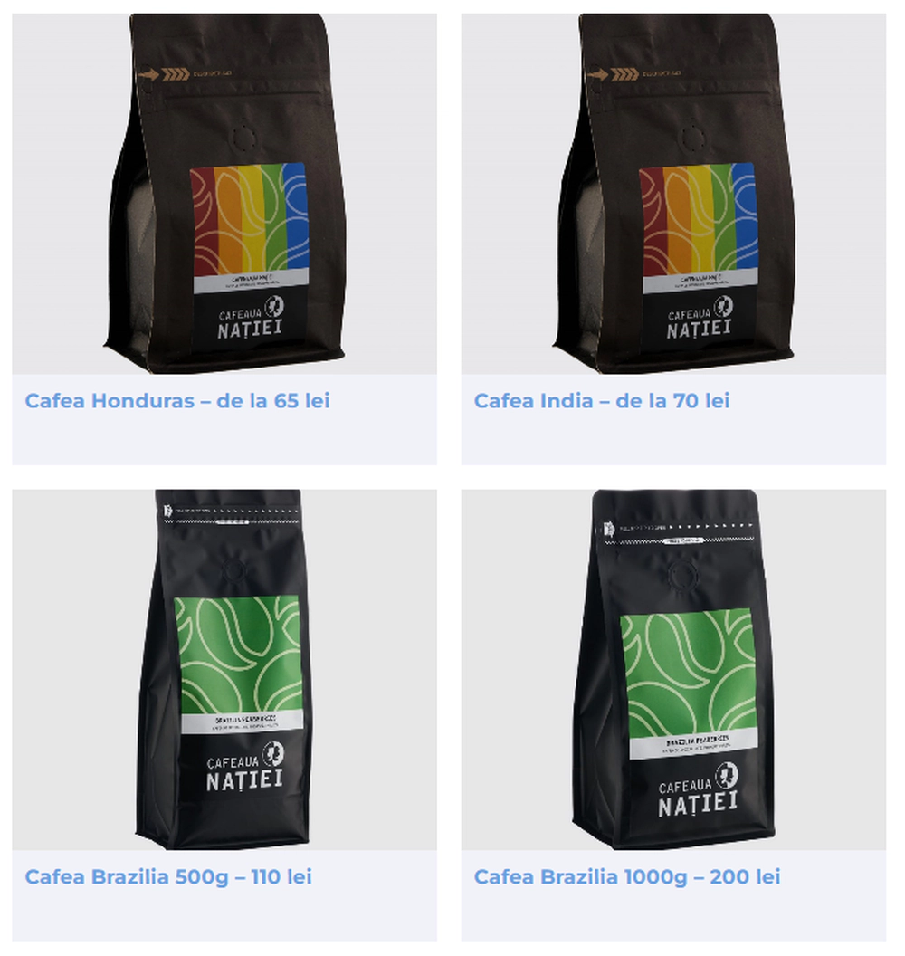 Pachete Cafeneaua Natiei